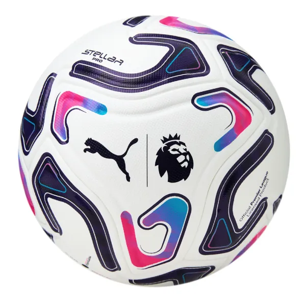 Мяч футб. PUMA Stellar Pro PL, 08510701, р.5, FIFA Quality Pro, 8п, ПУ, термосш, бело-фиолетовый за 9&nbsp;069.50 ₽ в Томске
