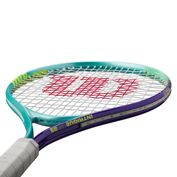 Ракетка б/т дет. Wilson Intrigue Jr 25, WR180310U, для детей 9-10лет, алюминий,со струн., бирюз-фиол за 5&nbsp;271.70 ₽ в Томске