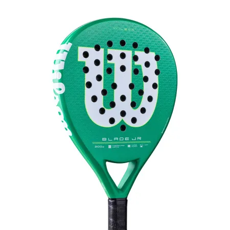 Ракетка для падела WILSON Blade Jr  V4 Padel, WR213811U0, для начин-х, стекловолокно, зеленый за 14&nbsp;934.50 ₽ купить в Томске