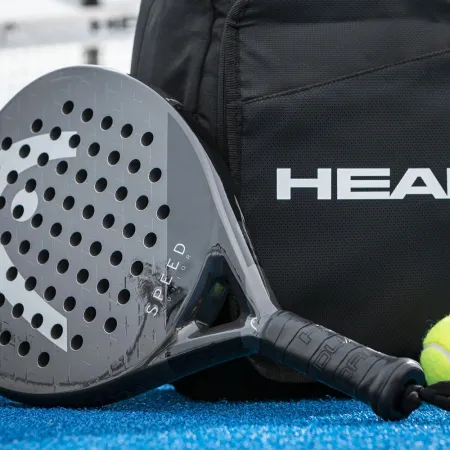 Ракетка для падела HEAD Speed Junior 2025, 226715, для любителей, стекловолокно, черный за 14&nbsp;203.50 ₽ купить в Томске