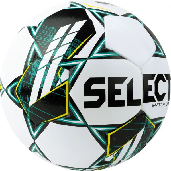 Мяч футб. SELECT Match DВ V23, 0575360004,р.5, FIFA Basic, 32п, ПУ, гибр.сш., бело-зелено-черн за 5&nbsp;875.20 ₽ в Томске