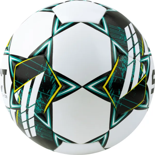 Мяч футб. SELECT Match DВ V23, 0575360004,р.5, FIFA Basic, 32п, ПУ, гибр.сш., бело-зелено-черн за 5&nbsp;875.20 ₽ в Томске
