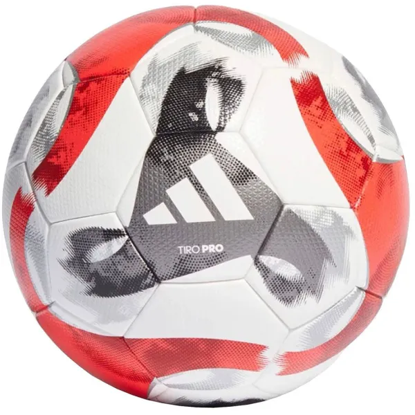 Мяч футб. ADIDAS Tiro Pro HT2428, р.5, FIFA Pro, 32 пан., ПУ, термосшивка, бело-красный за 13&nbsp;591.50 ₽ в Томске