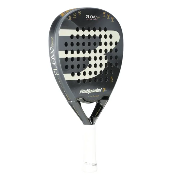 Ракетка для падела BULLPADEL Flow Legend, 494405, для профессионалов, стекловолокно,черно-белый за 31&nbsp;307.20 ₽ в Томске