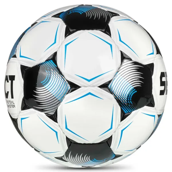 Мяч футзал. SELECT Futsal Master V26, 1043471003, р.4, Basic,32п, гл.ПУ, руч.сш,бело-сине-черный за 7&nbsp;031.20 ₽ в Томске