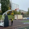Баскетбольная стойка мобильная складная на пружинах вынос 2,25 м c противовесом ZAVODSPORTA за 530&nbsp;660 ₽ купить в Томске