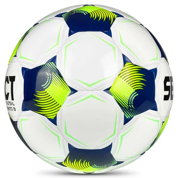 Мяч футзал. SELECT Futsal Talento 13 V26, 1062471015, р.3, 32п, ТПУ, гибр.сш, бело-сине-желтый за 4&nbsp;355.40 ₽ в Томске