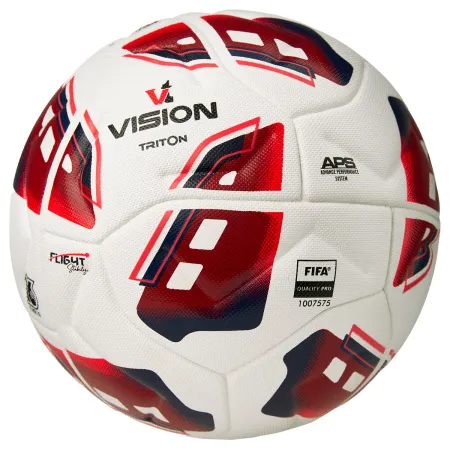 Мяч футб. VISION TRITON, FV425075, р.5,FIFA Quality Pro,MF, 16 пан, термосш.,бел-красный за 8&nbsp;007 ₽ купить в Томске
