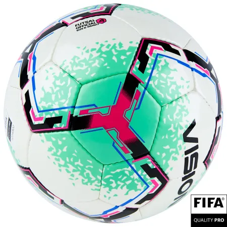 Мяч футзал. VISION SALA+, FIFA Quality Pro, FS324084 р.4, 32 п. PU, 4 подкл.сл, руч.сшив.,бело-зелен за 4&nbsp;943.60 ₽ купить в Томске