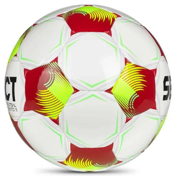 Мяч футзал. SELECT Futsal Talento 11 V26, 1061471014, р.3(Jr),  32п, ТПУ, маш.сш, бело-желто-красный за 4&nbsp;355.40 ₽ в Томске