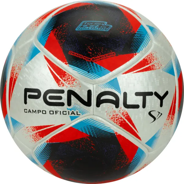 СЦ*Мяч футб. PENALTY BOLA CAMPO S11 R1 XXIII, 5416341610-U,р.5, PU, термосшивка, серебр-красно-синий за 4&nbsp;250 ₽ в Томске