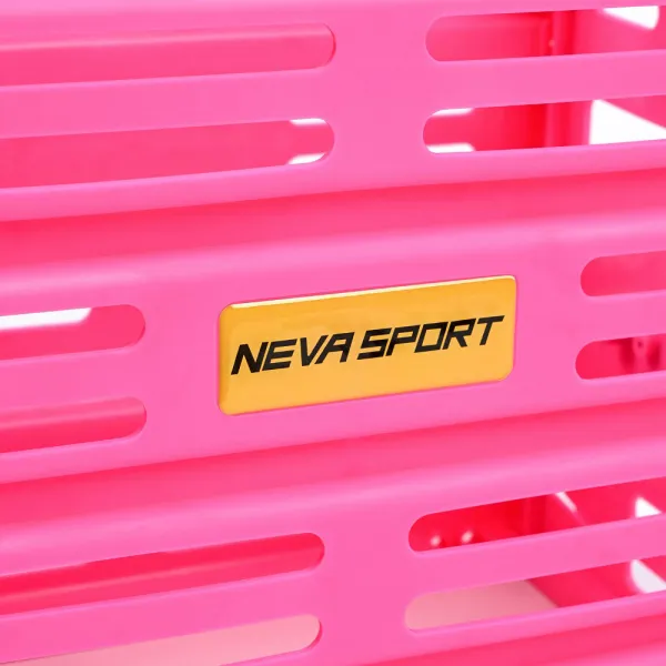 Корзина для теннисных мячей NEVA SPORT, UEA1_P, на 75 мячей, пластик, розовый за 5&nbsp;778.30 ₽ в Томске