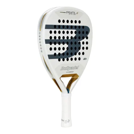 Ракетка для падела BULLPADEL Pearl 26, 493804, для профессионалов, карбон, бело-серый за 35&nbsp;929.50 ₽ купить в Томске
