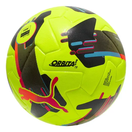 Мяч футб. PUMA Orbita 2 TB, 08432303, р.5, FIFA Quality Pro, 12 пан., ТПУ, термосшивка, желто-черный за 7&nbsp;260.70 ₽ купить в Томске