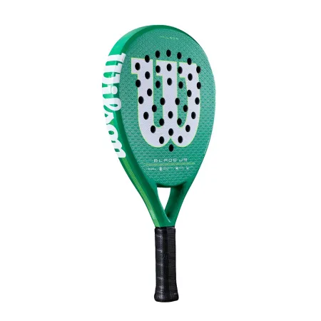 Ракетка для падела WILSON Blade Jr  V4 Padel, WR213811U0, для начин-х, стекловолокно, зеленый за 14&nbsp;934.50 ₽ купить в Томске