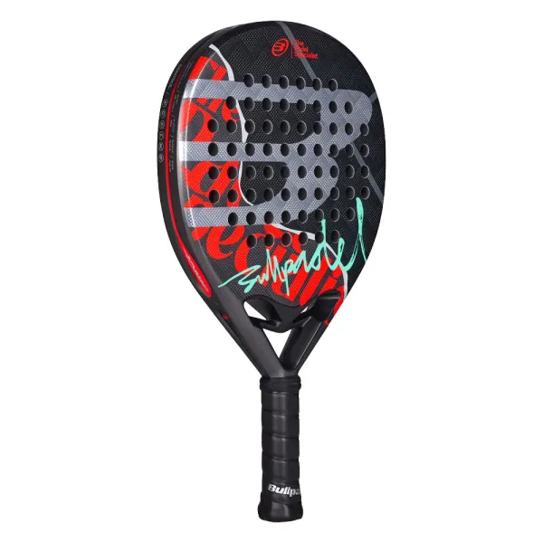 Ракетка для падела BULLPADEL Ionic Control 26, 494412, для продв. игроков, карбон, черно-красный за 33&nbsp;734.80 ₽ в Томске