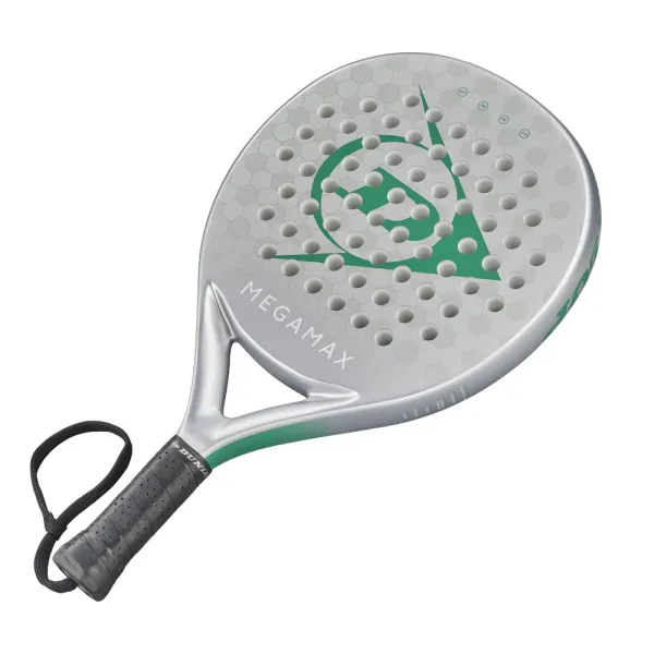 Ракетка для падела Dunlop Megamax Silver, 10370741, для начинающих, графит, серебристый за 11&nbsp;740.20 ₽ в Томске