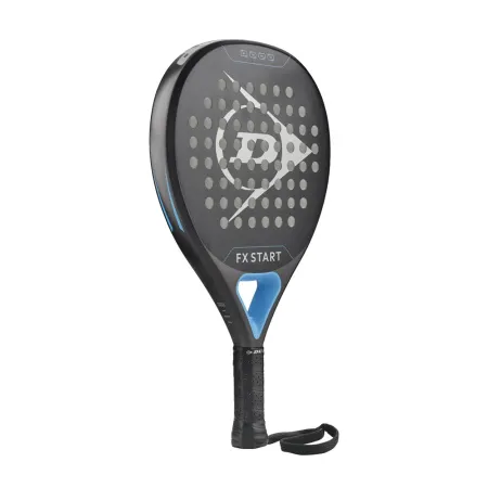Ракетка для падела Dunlop FX Start, 10370737, для начинающих, гибрид, графит, черно-синий за 13&nbsp;175 ₽ купить в Томске