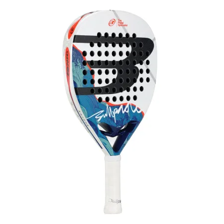 Ракетка для падела BULLPADEL Ionic Power 26, 494411, для продв. игроков, стекловолокно, сине-белый за 28&nbsp;944.20 ₽ купить в Томске