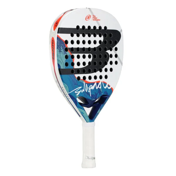 Ракетка для падела BULLPADEL Ionic Power 26, 494411, для продв. игроков, стекловолокно, сине-белый за 28&nbsp;944.20 ₽ в Томске