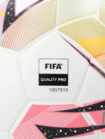 Мяч футзал PUMA Futsal 1, 08376301, р.4, FIFA Quality Pro, 32пан, ПУ, терм.сш, бело-розовый за 6&nbsp;502.50 ₽ купить в Томске