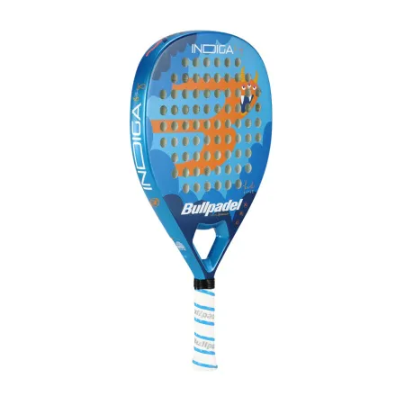 Ракетка для падела BULLPADEL Indiga Jr Boy 26, 494422, для начинающих, стекловолокно,сине-оранжевый за 10&nbsp;480.50 ₽ купить в Томске