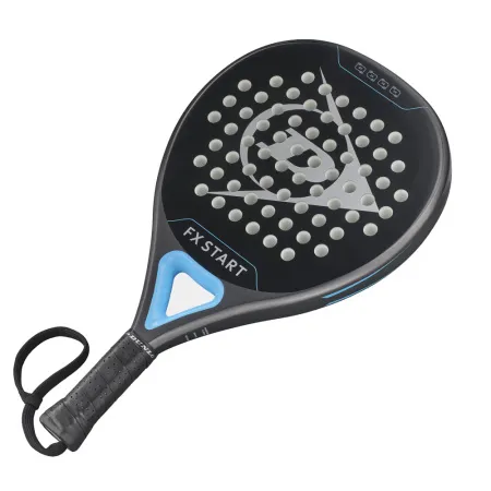 Ракетка для падела Dunlop FX Start, 10370737, для начинающих, гибрид, графит, черно-синий за 13&nbsp;175 ₽ купить в Томске