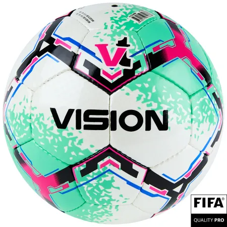 Мяч футзал. VISION SALA+, FIFA Quality Pro, FS324084 р.4, 32 п. PU, 4 подкл.сл, руч.сшив.,бело-зелен за 4&nbsp;943.60 ₽ купить в Томске